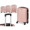 Set di valigie Rosa 3 Pezzi