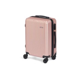 Bagaglio a Mano Rosa 38 x 57 x 23 cm Righe