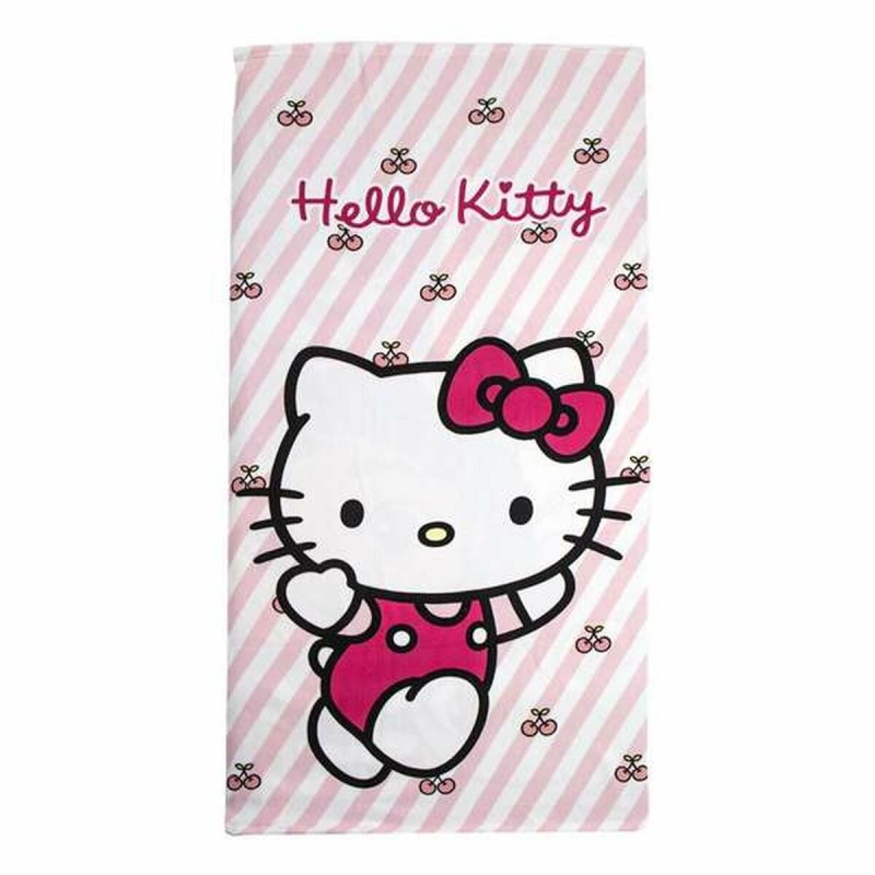 Telo da Mare Hello Kitty 70 x 140 cm Telo da Mare Hello Kitty 70 x 140 cm
