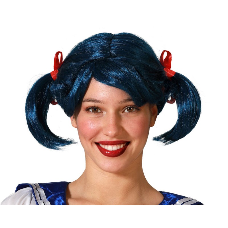 Parrucca Azzurro Parrucca Azzurro