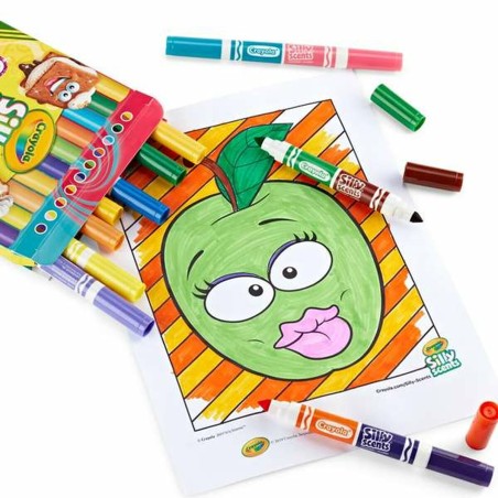 Set di Pennarelli Crayola Profumato Lavabili Doppia punta 10 Pezzi
