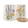 Barattolo Home ESPRIT Multicolore Fiori Shabby Chic (2 Unità)