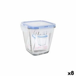 Porta pranzo Ermetico LAV Azzurro Trasparente 700 ml (8 Unità)