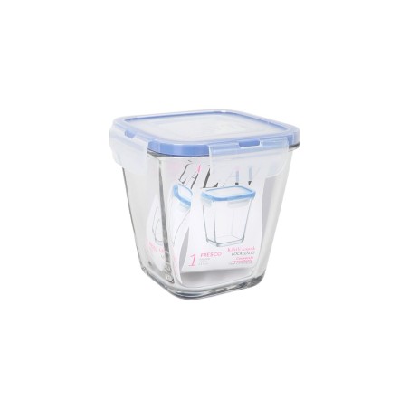 Porta pranzo Ermetico LAV Azzurro Trasparente 700 ml (8 Unità)