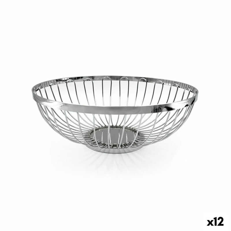 Portapane My Bar Argentato Metallo 25,5 x 9,5 cm (12 Unità) Portapane My Bar Argentato Metallo 25,5 x 9,5 cm (12 Unità)