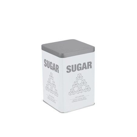 Barattolo in Metallo Quttin SUGAR (12 Unità)
