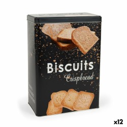 Barattolo in Metallo Quttin BISCUITS (12 Unità)