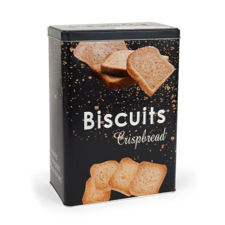 Barattolo in Metallo Quttin BISCUITS (12 Unità)