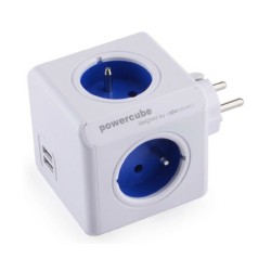 Multipresa Cubo Allocacoc PowerCube Original USB (E)