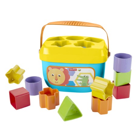 Cestino con Costruzioni Mattel FFC84 10 pcs