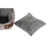 Letto per animali domestici DKD Home Decor Marrone Beige Blu Marino 60 x 60 x 20 cm