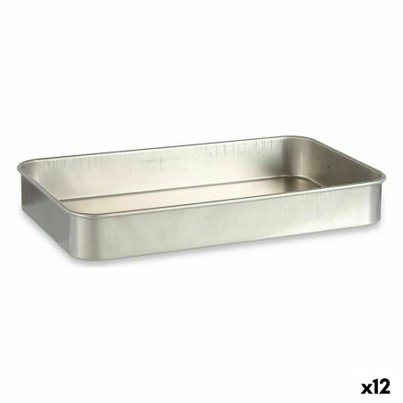 Teglia Kinvara 100154 Argentato Alluminio 28,5 x 6,5 x 46 cm (12 Unità)