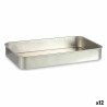Teglia Kinvara 100154 Argentato Alluminio 28,5 x 6,5 x 46 cm (12 Unità)