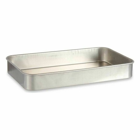 Teglia Kinvara 100154 Argentato Alluminio 28,5 x 6,5 x 46 cm (12 Unità)