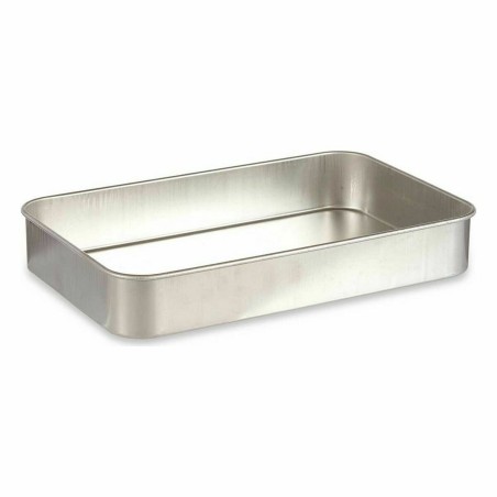 Teglia Kinvara 100153 Argentato Alluminio 41 x 6,5 x 26 cm (12 Unità)