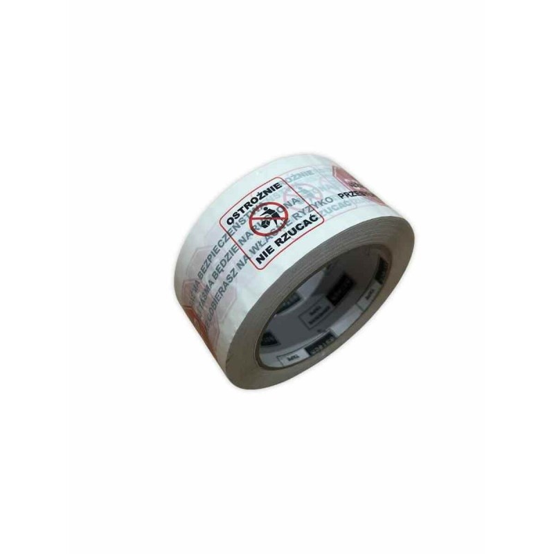 Nastro Adesivo Taśma STOP 6 szt Bianco Rosso Nastro Adesivo Taśma STOP 6 szt Bianco Rosso