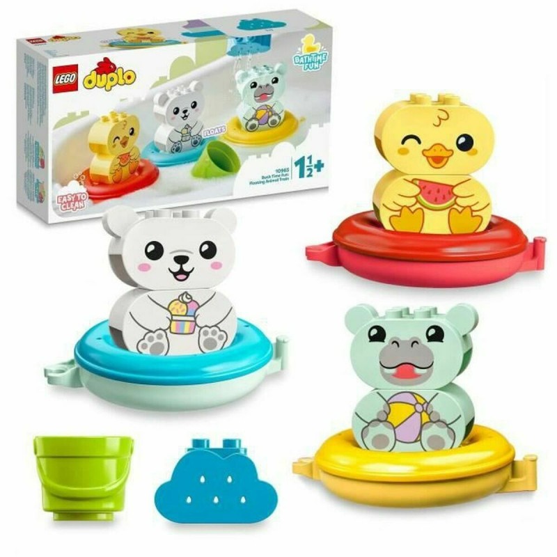 Set di Costruzioni Lego 10965 DIVERSIÓN EN EL BAÑO TREN DE ANIMALES FLOTANTE Multicolore Set di Costruzioni Lego 10965 DIVERSIÓN EN EL BAÑO TREN DE ANIMALES FLOTANTE Multicolore