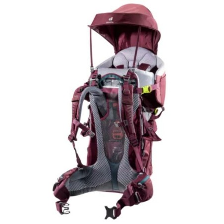 Zaino Porta bambino Deuter KID COMFORT MARON Rosso 22 Kg