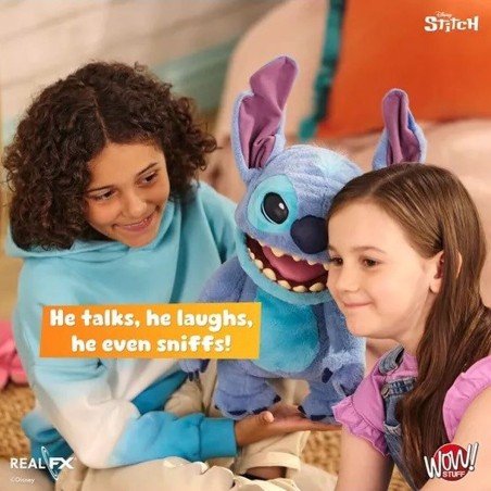 Peluche Stitch DIS-1022-01 Azzurro
