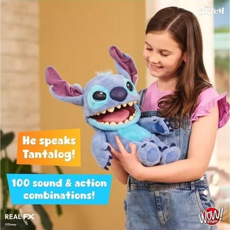 Peluche Stitch DIS-1022-01 Azzurro