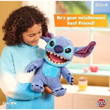 Peluche Stitch DIS-1022-01 Azzurro