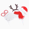 Accessori Divertenti per Foto Natalizie Christmas Planet (Pacco da 5)