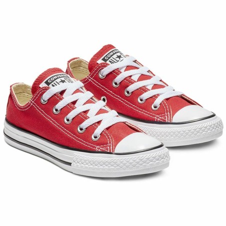 Scarpe da Tennis Casual Bambino Converse Chuck Taylor All Star Rosso