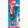 Matite colorate Maped Color' Peps Strong Multicolore 12 Pezzi (12 Unità)