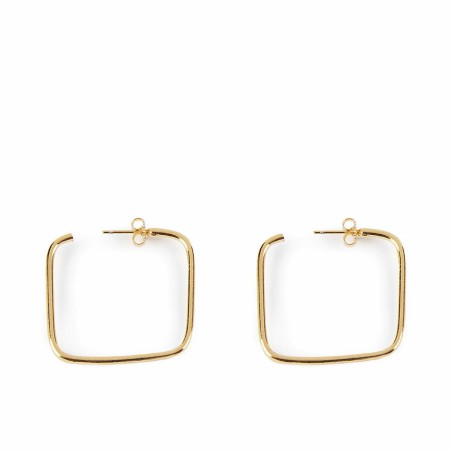Orecchini Donna Shabama Moore Ottone bagnato in oro 3 cm
