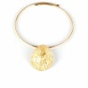 Collana Donna Shabama Calobra Ottone bagnato in oro Elastico