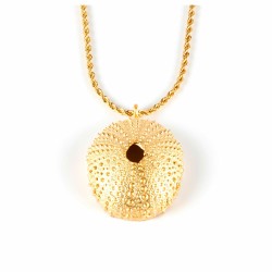 Collana Donna Shabama Trenc Top Ottone Bagno di flash oro 45 cm