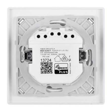 Presa Intelligente Fibaro FGWOF-011 220 V 16 A