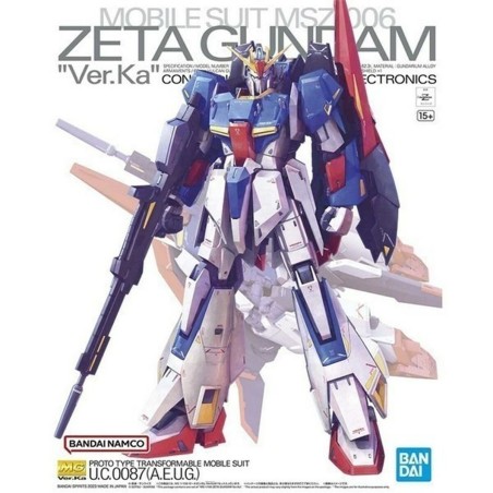 Statuina da Collezione Bandai 1/100 ZETA GUNDAM Ver.Ka