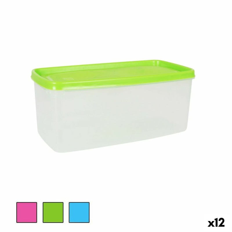 Porta pranzo Rettangolare 23,5 x 12 x 10 cm (12 Unità) Porta pranzo Rettangolare 23,5 x 12 x 10 cm (12 Unità)