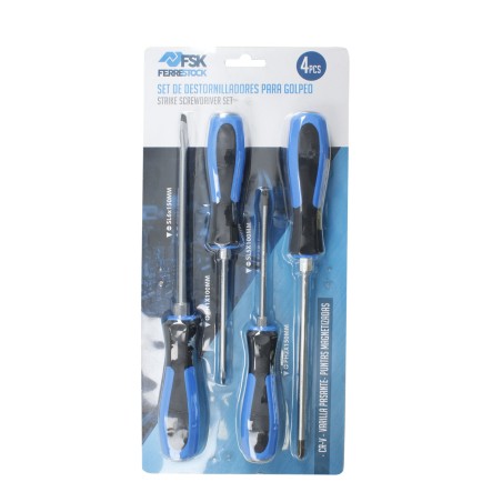 Set di Cacciaviti Ferrestock 4 Pezzi