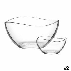 Insalatiera LAV 1226 Cristallo 310 ml 1,88 L Insalatiera 7 Pezzi (2 Unità)