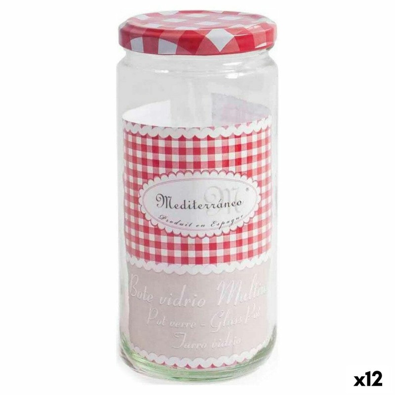 Vaso Mediterraneo Multiuso Vetro (12 Unità) Vaso Mediterraneo Multiuso Vetro (12 Unità)