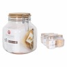 Vaso Borgonovo Primizie Bambù 1,7 L 12 x 12 x 17 cm (6 Unità)