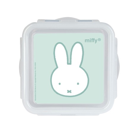 Porta pranzo Miffy Menta Menta 13 x 7.5 x 13 cm