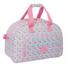 Borsa da Palestra Moos Flores Multicolore 48 x 33 x 21 cm