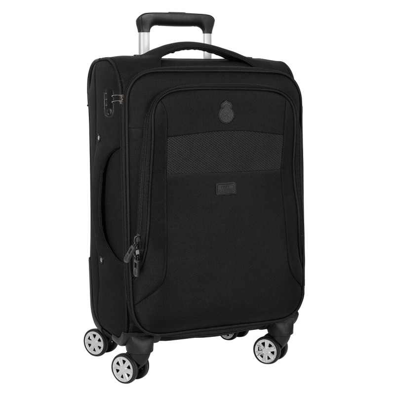 Trolley da Cabina Real Madrid C.F. Premium Nero 20'' 35 x 51 x 20 cm Trolley da Cabina Real Madrid C.F. Premium Nero 20'' 35 x 51 x 20 cm
