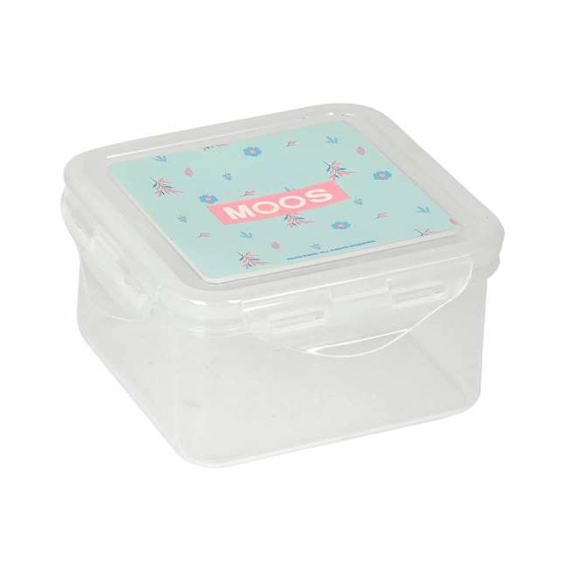 Porta pranzo Moos Garden Turchese 13 x 7,5 x 13 cm Porta pranzo Moos Garden Turchese 13 x 7,5 x 13 cm