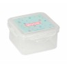 Porta pranzo Moos Garden Turchese 13 x 7,5 x 13 cm