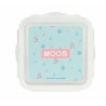 Porta pranzo Moos Garden Turchese 13 x 7,5 x 13 cm