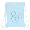 Zainetto con Cordini Mickey Mouse Baby Azzurro Chiaro 26 x 34 cm