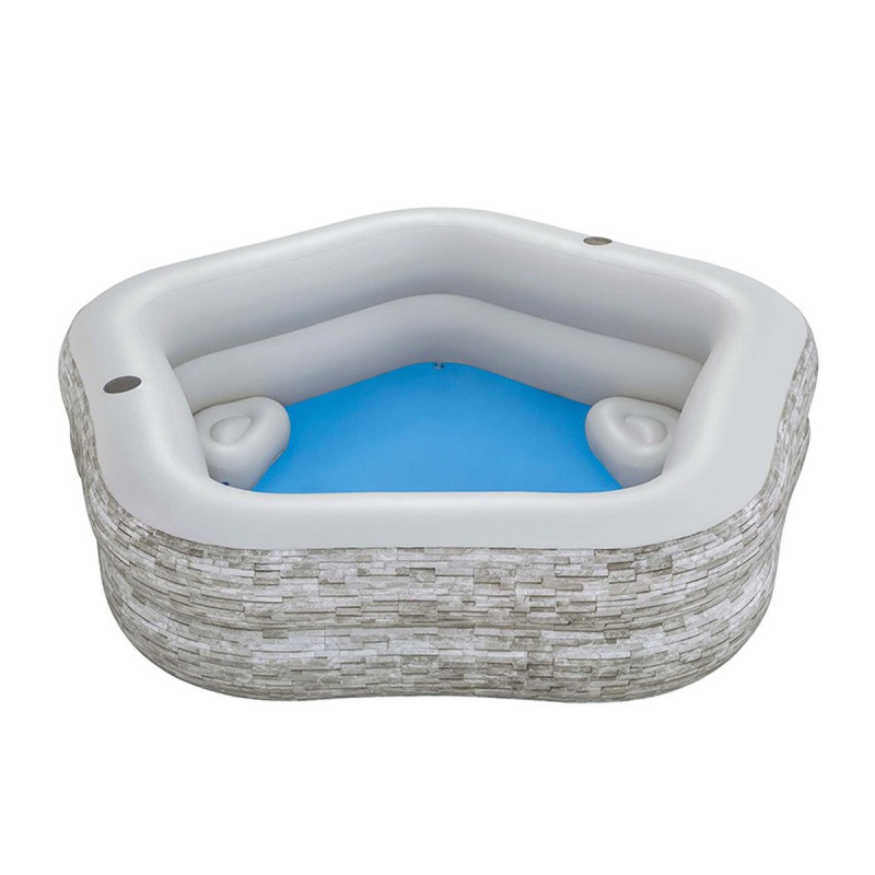 Bestway Piscina Gonfiabile Familiare 213x206x53 cm +6 Anni Giardino 54423 Bestway Piscina Gonfiabile Familiare 213x206x53 cm +6 Anni Giardino 54423