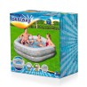 Bestway Piscina Gonfiabile Familiare 213x206x53 cm +6 Anni Giardino 54423