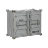 Portabottiglie Home ESPRIT Grigio Blu cielo 77 x 41 x 64 cm