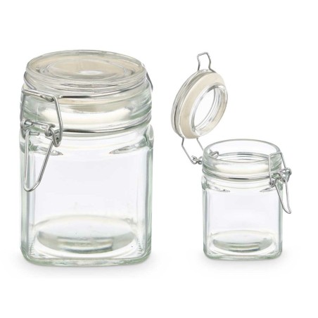 Barattolo di Vetro Vivalto 01-1605 Trasparente 200 ml (6 Unità)