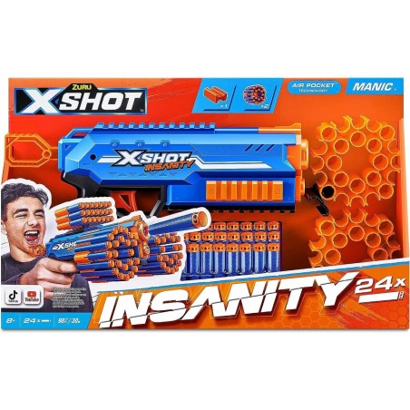 Pistola a Freccette X-Shot Insanity- Manic